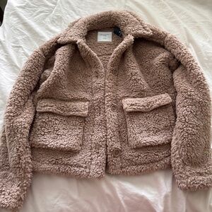 Light brown Sherpa jacket